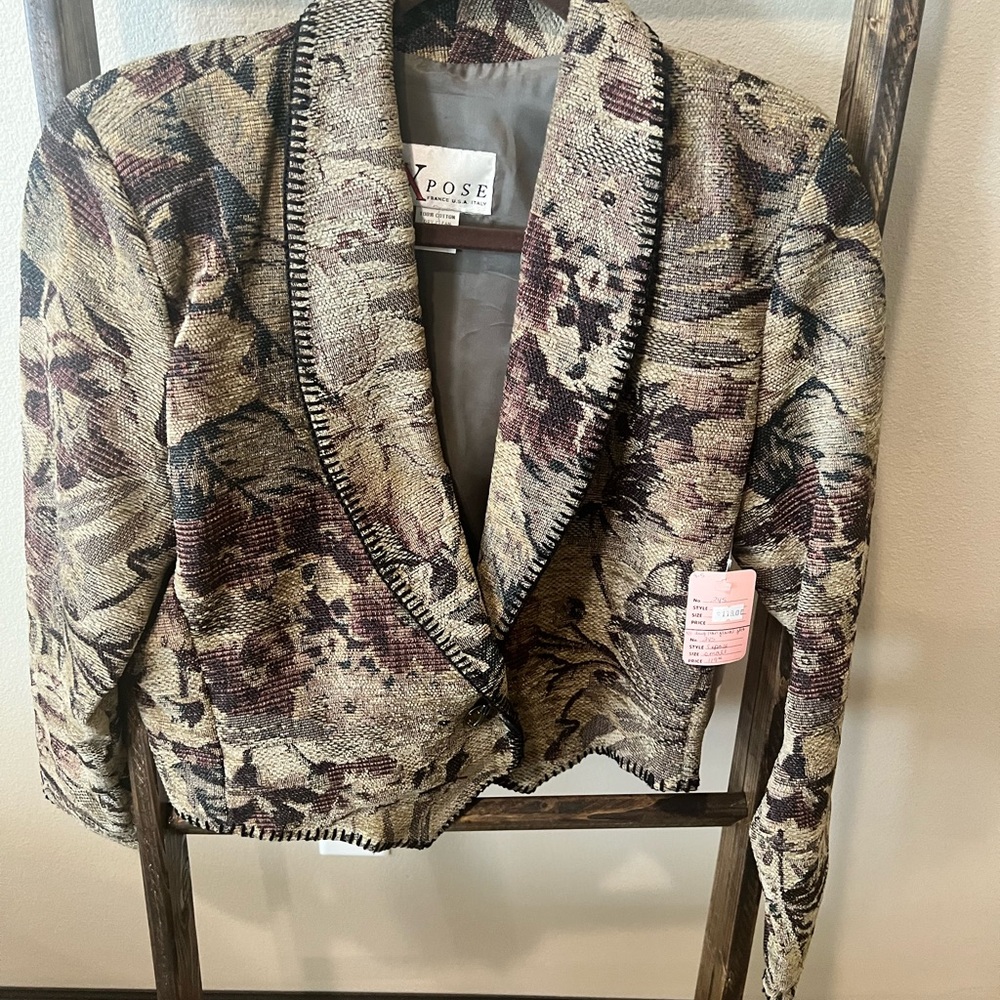 Women's Floral Jacket - Multicolor